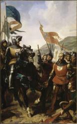 Bataille de Cocherel - 16 mai 1364 - Jean de Grailly se rend à Bertrand du Guesclin par Charles-Philippe Lariviere