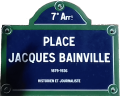 Place Jacques Bainville - Historien et journaliste, membre de l'académie Française - 1879 - 1936